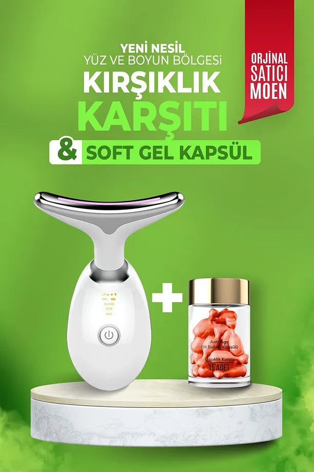 Yüz Ve Boyun Kırşıklık Giderici Ems Güzellik Cihazı