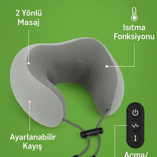 Isıtmalı Boyun Masajı Cihazı